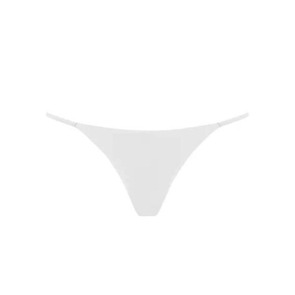 Ark Swimwear String Brazilians Bikini Bottom - XS - White - Picture 1 of 3